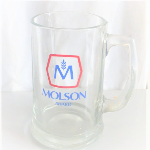 3 MOLSON CANADIAN Mugs Drinkware Barware Drinking Glass Beer Glass Beer Mug - Picture 3 of 7